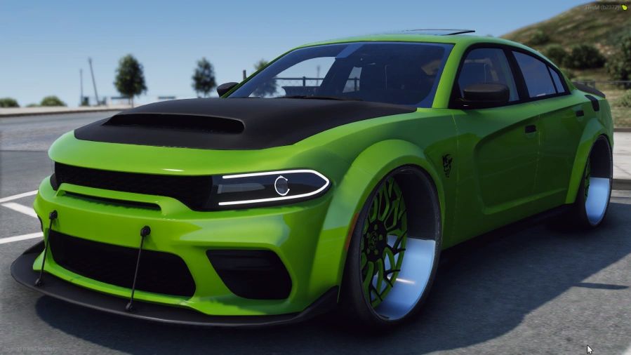 Dodge Charger Carbon Fiber Demon V3 On Rucci Grip's | 4K Customs