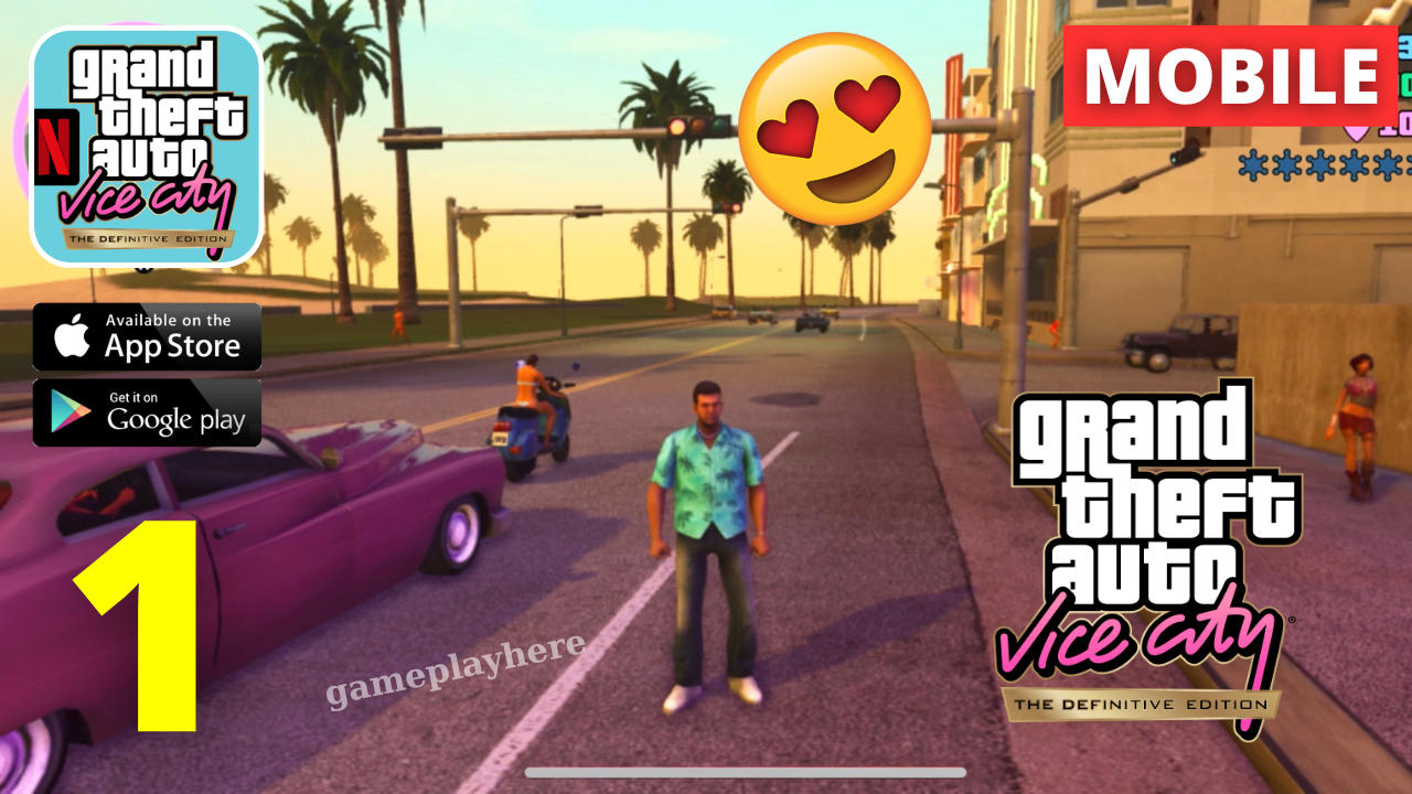 Jogos para Celular GTA (Grand Theft Auto) Vice City ~ Links da WEB💗 O ... image.