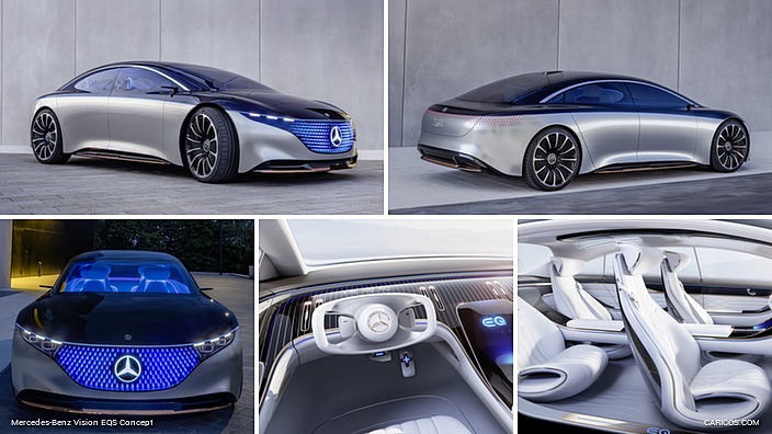 2019 Mercedes-Benz Vision EQS Concept