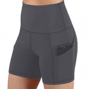 lovely Sportswear Skinny Dark Grey Shorts