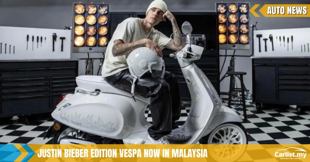 Justin Bieber X Vespa now on sale In Malaysia - From RM28k - Auto News ...