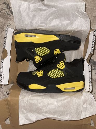 nike forsice bele: Nike Retro 4 Yellow Thunder . Tezedir geyinilmiyib