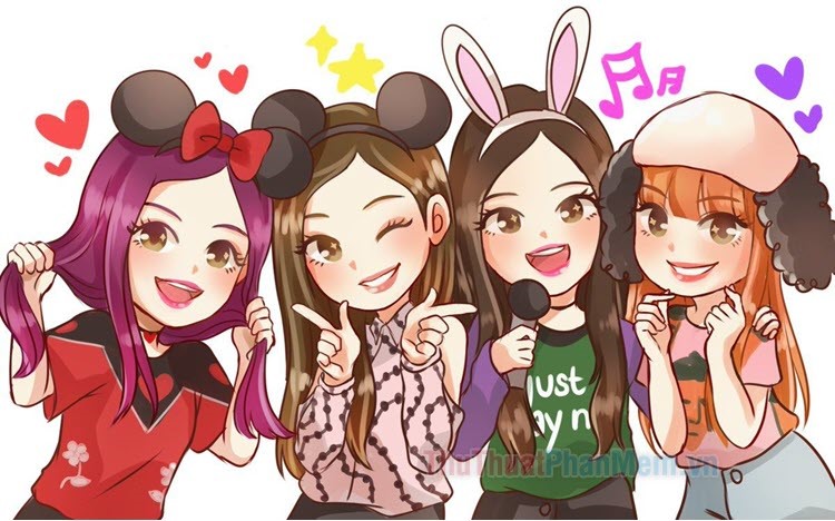 Blackpink Chibi: Đừng bỏ lỡ bức tranh Blackpink Chibi đáng yêu này! Với phong cách anime và màu sắc tươi sáng, nhóm nhạc 4 cô gái đình đám của Hàn Quốc sẽ hiện diện trước mắt bạn như những nhân vật trong truyện tranh. Chắc chắn sẽ là trải nghiệm thú vị và đáng nhớ cho những ai yêu thích Blackpink.