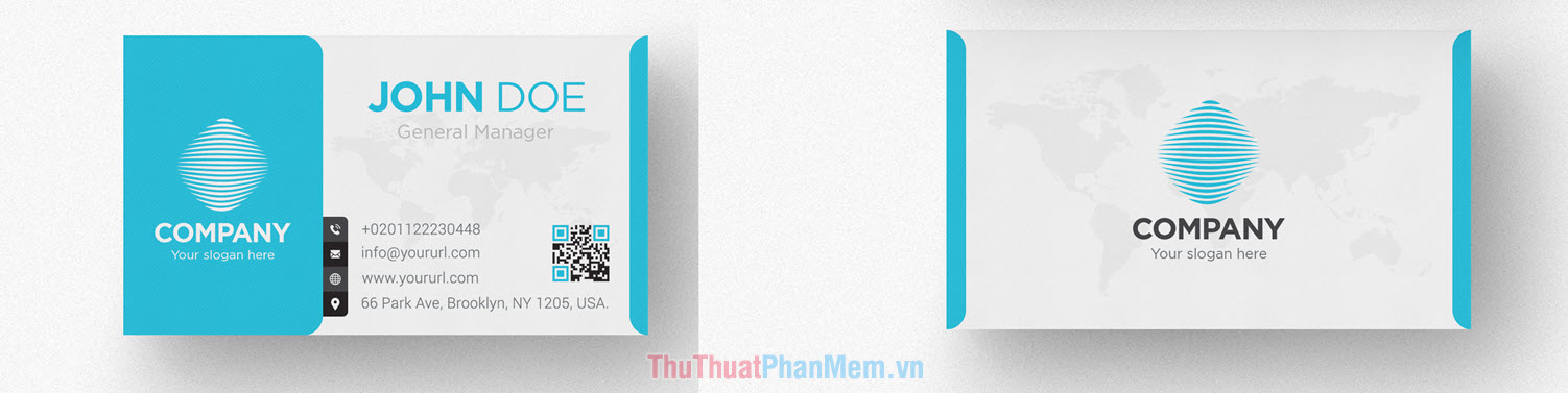 Mẫu Card Visit hiện đại