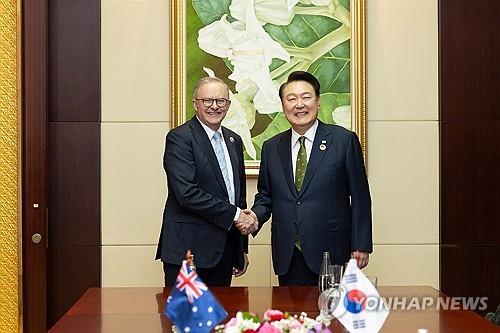 Corea del Sur y Australia acuerdan expandir la cooperación en defensa y cadenas de suministro