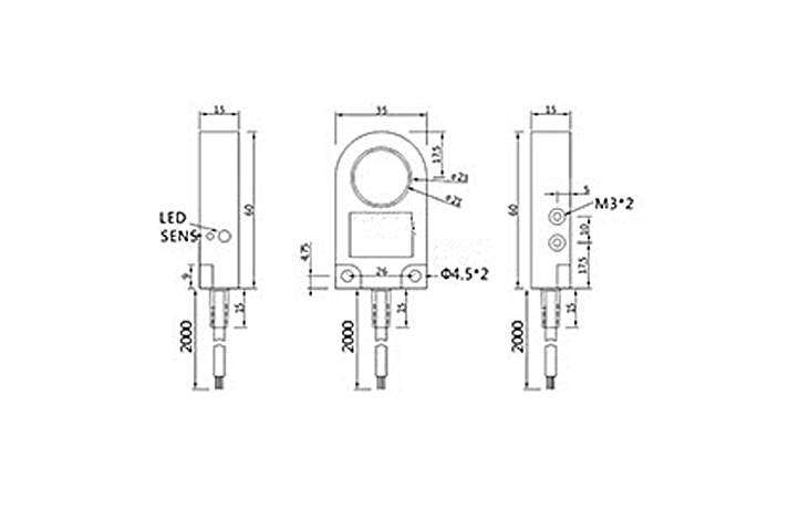 Inductive Ring Sensor,Proximity Sensor Ring Shape Manufacturer