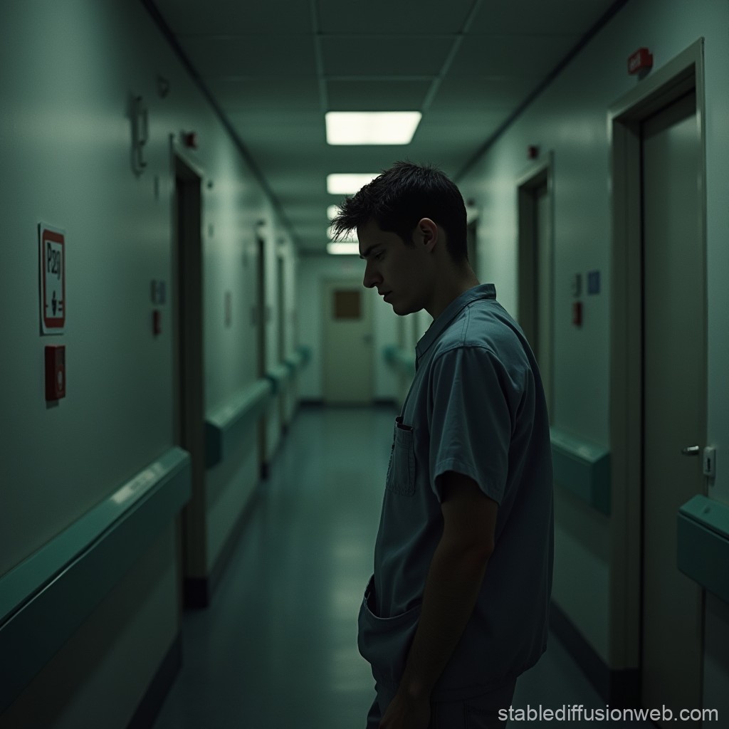 A Depressed Patient in a Mental Hospital