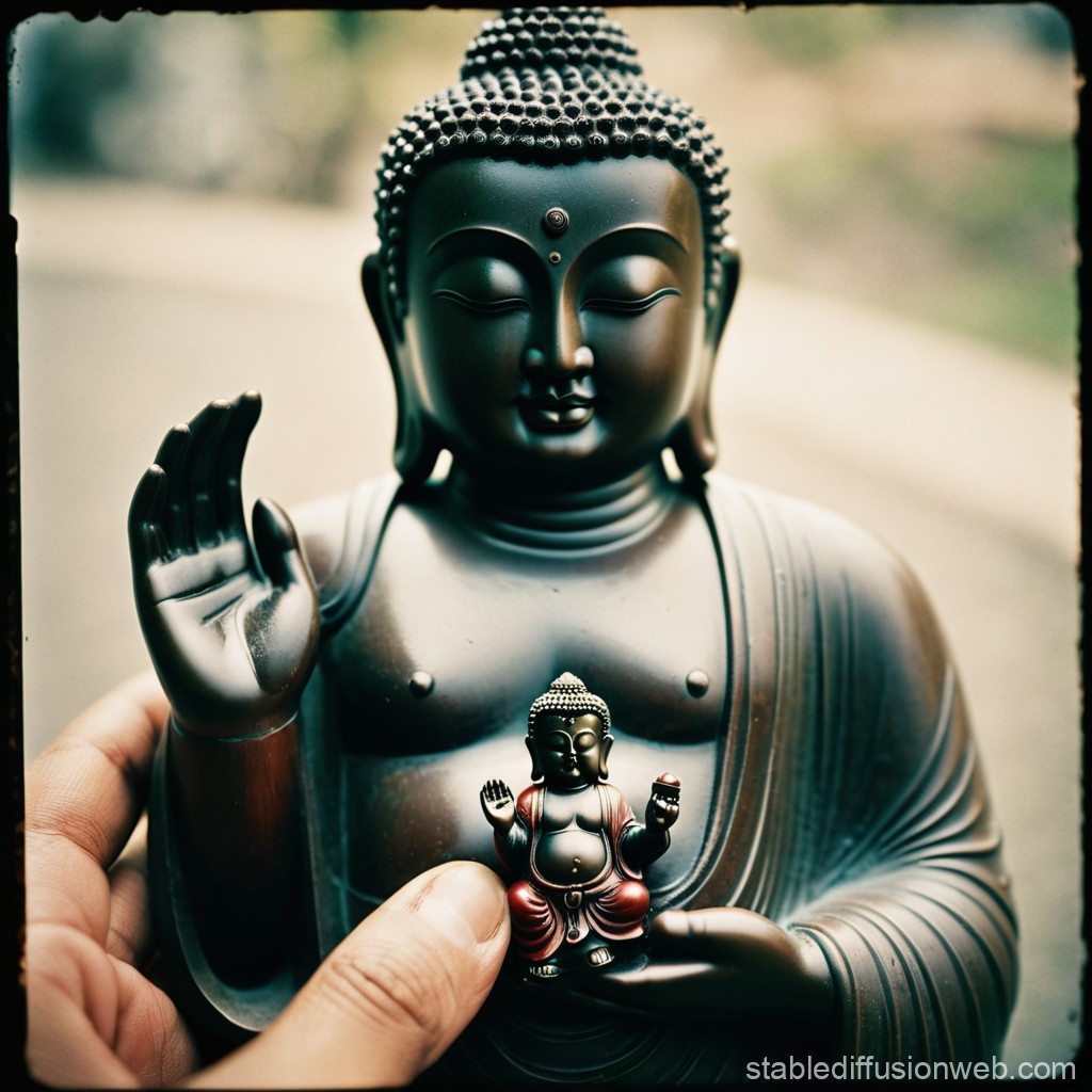 Buddha vs Small Devil