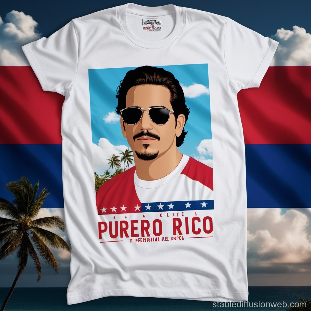 Puerto Rico: A Cultural T-Shirt Design | Stable Diffusion Online