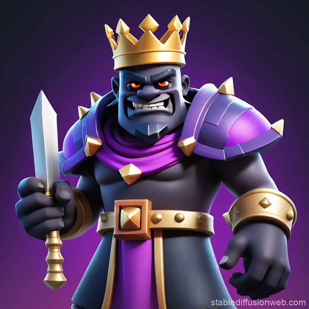 Dark Prince from Clash Royale