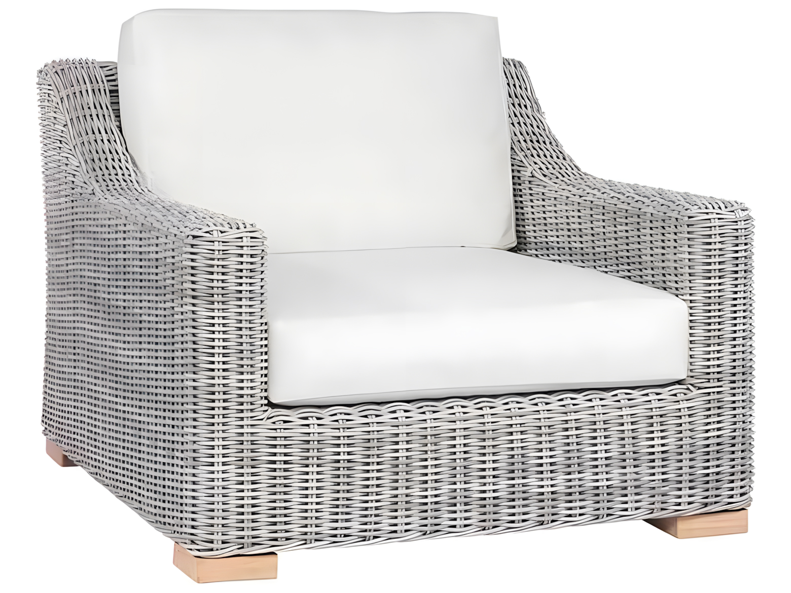 Kingsley Bate Tortola Wicker Cushion Lounge Chair | KBTO30