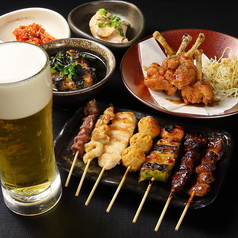 まつちか立ち飲み焼き鳥 魁 さきがけのコース写真