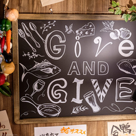 お客様の喜ぶ顔が見たいから★Give and Give