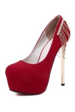 Escarpins stiletto sexy avec plate-forme à talons hauts aiguilles