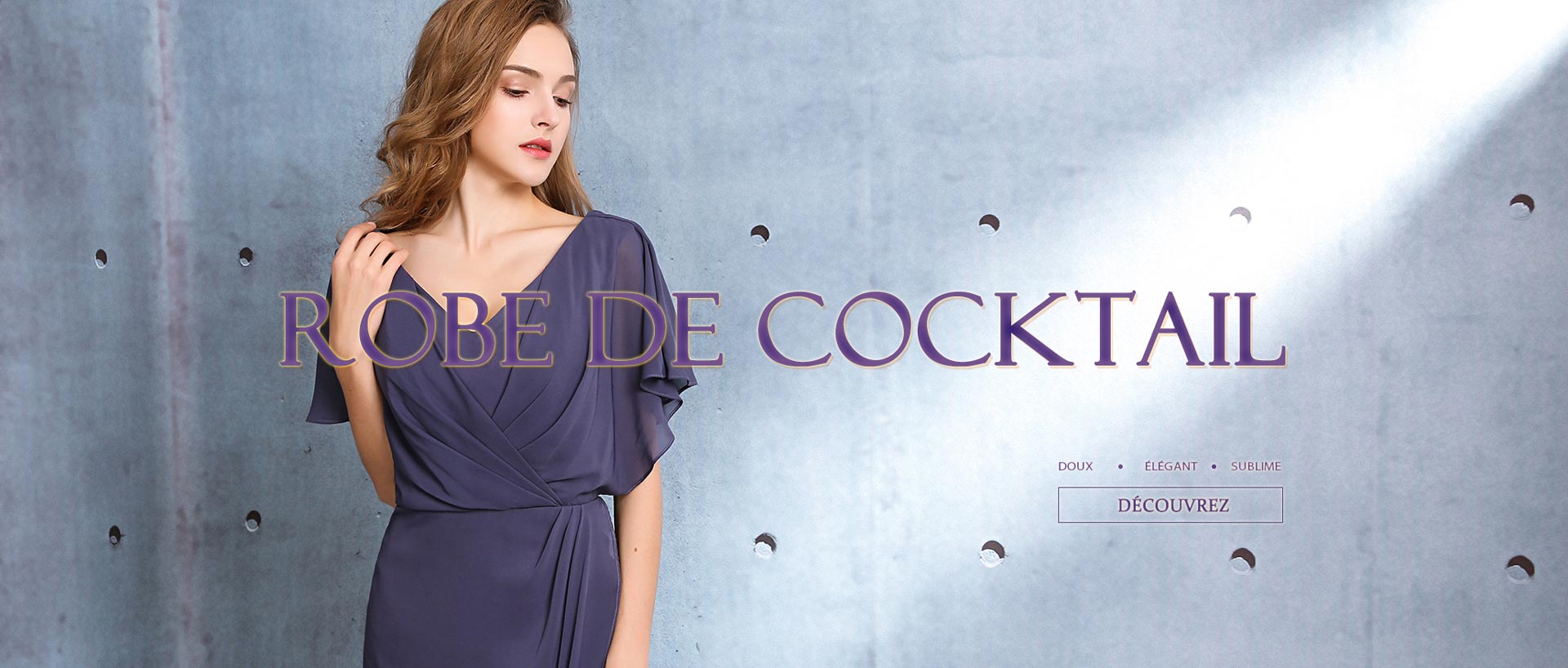 bannière robe de cocktail 2020