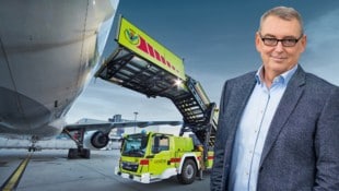 Thomas Biringer ist seit März als Vorstand für die Produktion beim Feuerwehrausstatter verantwortlich. (Bild: Krone KREATIV/Rosenbauer International (2))