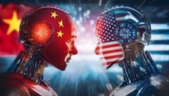 Mit Exporteinschränkungen auf Hightech-Güter wollten die USA China in Sachen KI-Forschung auf Distanz halten. Doch das hat nicht funktioniert. (Bild: stock.adobe.com/photostockatinat - stock.adobe.com)