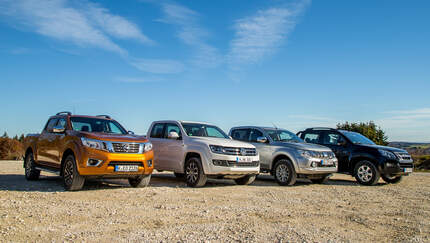 Isuzu D-Max, Mitsubishi L200, Nissan Navara, VW Amarok