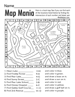 Mapping Activities Worksheets Printables And Lesson Plans