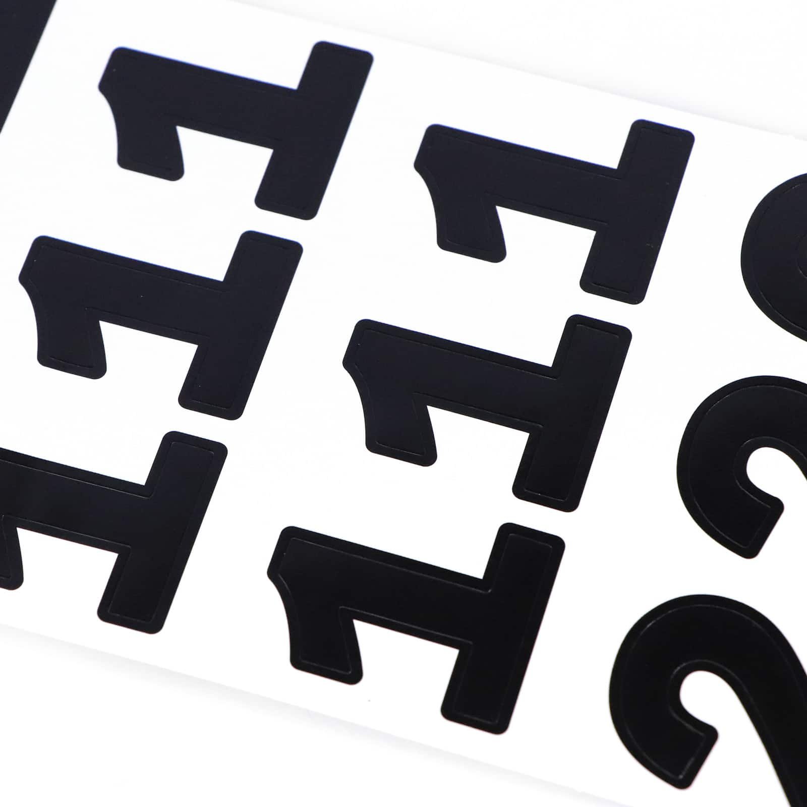 Black Number Stickers by Recollections&#x2122;