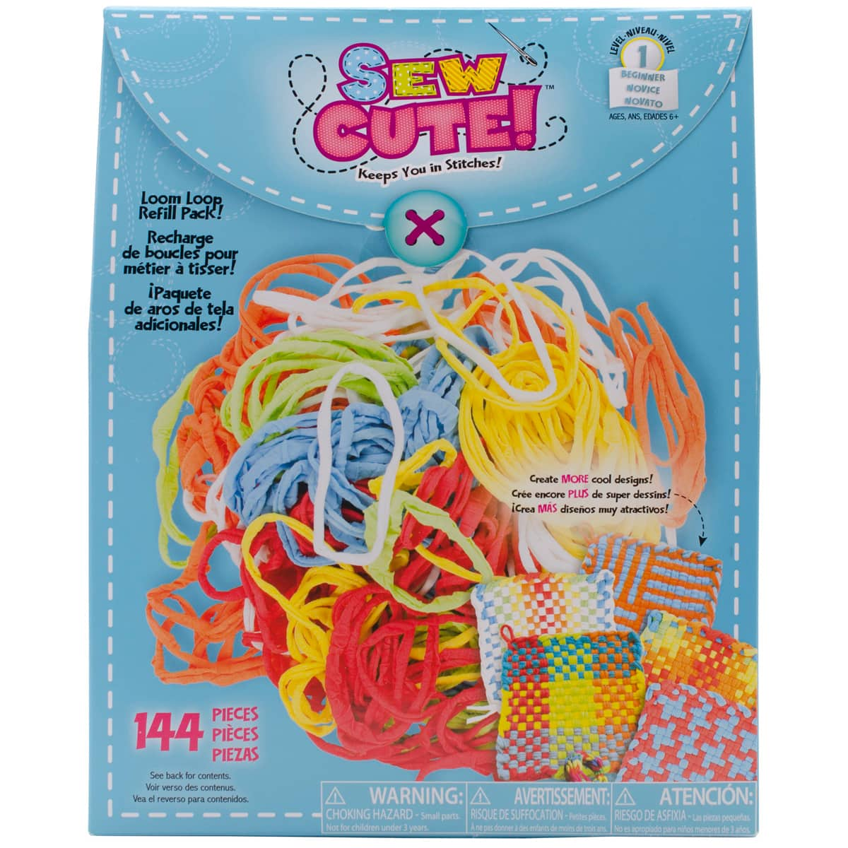 Colorbok&#xAE; You Design It Assorted Loom Loop Refill Kit