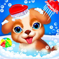 Funny Puppy Dressup Game