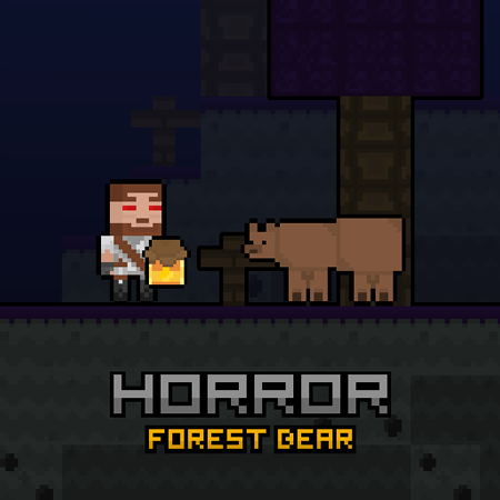 Horror Forest Bear