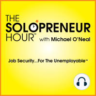 849: Kenyon Salo on Skydiving into Denver Broncos Stadium, Millions of TikTok Views, and Inspiring Thousands From The Stage [The Solopreneur Hour Podcast – Nominated as Best Of]