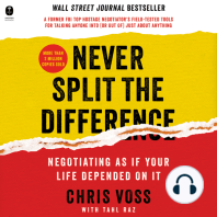 Never Split the Difference: Negotiating As If Your Life Depended On It