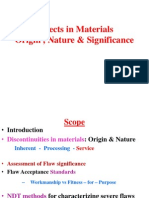 Defects in Materials