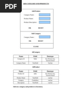 Category Name: Product Name: Product Description:: Add Category and Pproducts