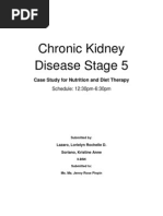 Chronic Kidney Disease Stage 5