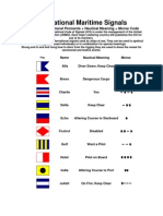 International Maritime Signals