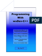 Programming With WxDev-C++