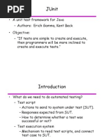 JUnit Tutorial