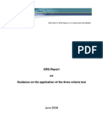 BEREC Guidelines 3 Criteria Test Erg 08 21 Erg Rep 3crit Test Final 080604