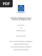 2006 - Solar-Driven Refrigeration Systems With Focus On The Ejector Cycle