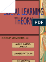 Social Learning Theory