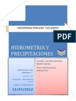 HIDROLOgia Hidrometria