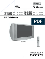 Service Manual AE-6B: KV-28LS65B KV-28LS65E KV-32LS65B KV-32LS65E