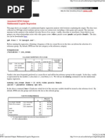 SPSS Annotated Output - Multinomial Logistic Regression