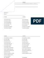 11i r12 Some Table Differences