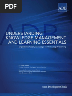 Understanding Knowledge Management and Learning Essentials (For Print)