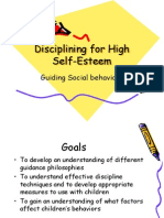 Discipline For Self Esteem