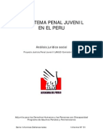 Informe Defensorial 51. El Sistema Penal Juvenil