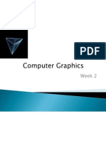 Computer Graphics: Week 2