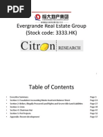 Evergrande Real Estate Fraud