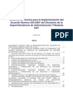 1033 Documento Tecnico para Implementacion