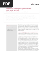 Eliminating Routing Congestion Issues With Logic Synthesis