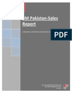 A Detail Report On 3M Pakistan Sales Department and Strategy